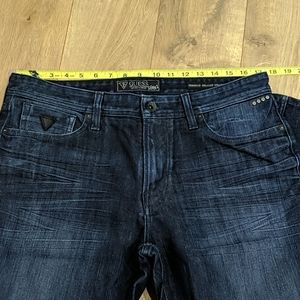 35x31 Mens Guess Desmond Relaxed Straight Jeans